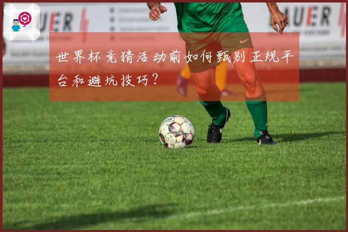 世界杯竞猜活动前如何甄别正规平台和避坑技巧？
