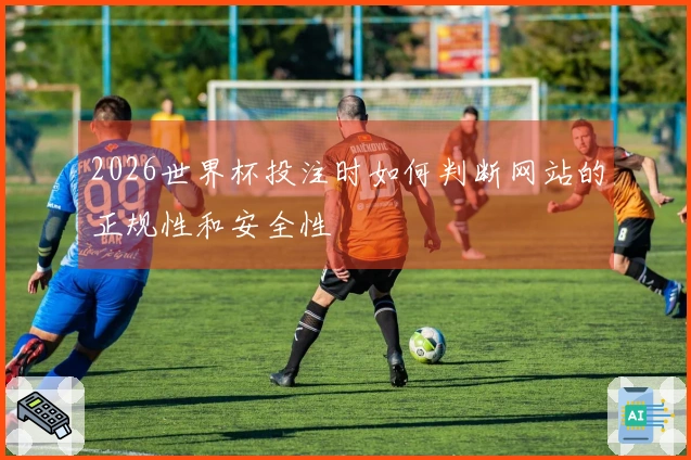 2026世界杯投注时如何判断网站的正规性和安全性